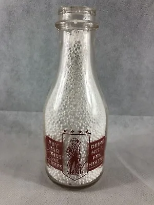 Whiting's Patriotic  WWII Milk Bottle Buy War Bonds & Stamps • $75