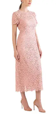$299 • Buy Shoshanna Women's Midnight Blush Lace Dress  Size 12