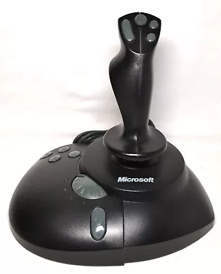 Microsoft Flight Simulator Joystick Sidewinder Precision Pro For PC X03-57540 • $15.99