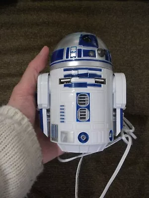 Star Wars R2-D2 Car Charger 2 USB Ports And Lighter Adapter ThinkGeek Disney • $100