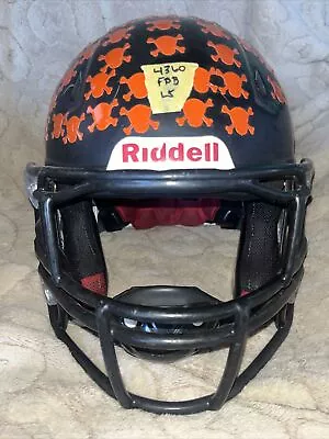 Riddell Speed 360 Large Football Helmet (Flat Black W/ Black Face Mask) • $70