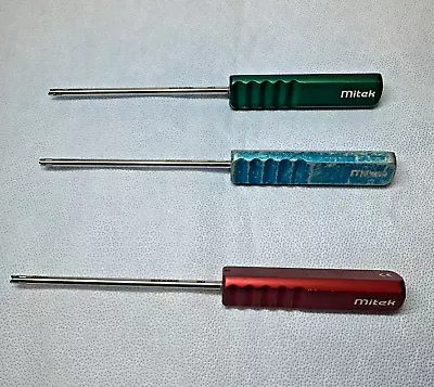 Set Of 3 Mitek Drill Guides 213817 Fish Mouth 213818 Hybrid 213819 Saw Tooth • $180