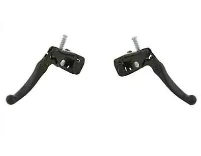 New! Absolute Genuine Mx Alloy Brake Lever Set In Black Used On Bmx Brakes. • $11.94