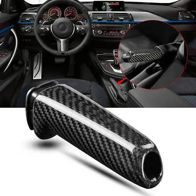 For BMW E36 E46 E90 E92 F30 F32 F80 F82 Carbon Brake Handle Handbrake Grip • $14.35