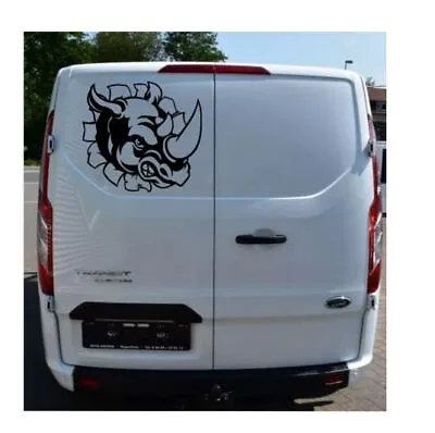 Car Sticker Rhino 25 X 23 Cm Motorhome Van Many Colors • £11.21