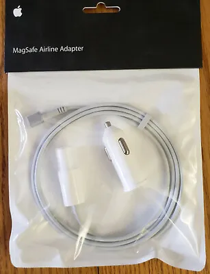 Apple MagSafe Airline Adapter MB441Z/A New Factory Sealed  • $7.99