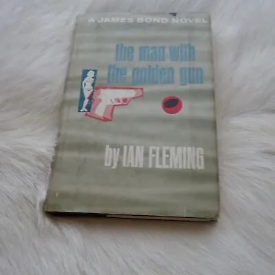 Vintage IAN FLEMING The Man With The Golden Gun Vintage JAMES BOND NOVEL 1965 • $233.99