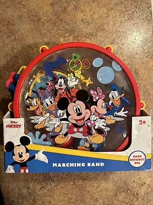 Disney Junior Mickey Mouse Toy 10 Piece Marching Band Drum Set ~ NIB • $15.99