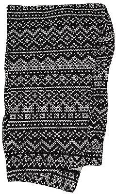 No Boundaries Juniors Snowflake Fairisle Black Ankle Leggings 2xl(19) Nwt[chr25] • $9