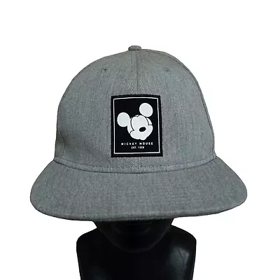 Disney Mickey Mouse Hat Grey Snapback Unixex Disney X Neff Colaboration • $14