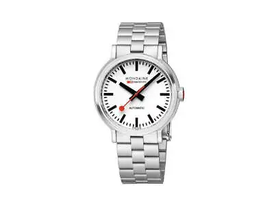 Mondaine Classic Original Automatic Watch White 41 Mm MST.4161B.SJ • $817