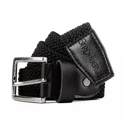 Stromberg Mens Braided Golf Belt Grey/Navy/Black • £14.99