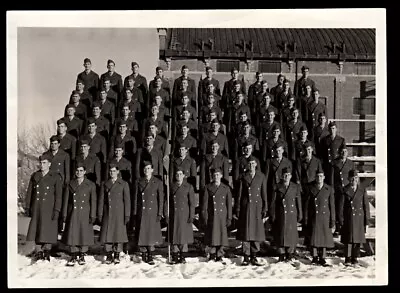 BADASS ROTC MILITARY SCHOOL MEN GRADUATION ~ 1943 5x7 BOZEMAN MONTANA PHOTO • $19.99