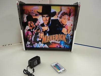 Maverick Sega Pinball Head LED Display Light Box • $149.95