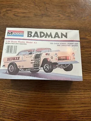 Monogram ~ Tom Daniel ~ 1973 Badman 1955 Chevy Street Car Model Kit ~  Sealed • $66