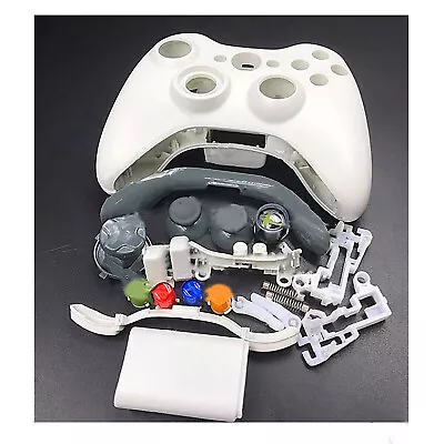 For Xbox 360 Wired/Wireless Controller Full Shell Cover Buttons Mod Replacement • $21.46