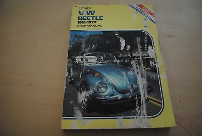 VW Beetle (and Ghia) 1961-1979 Shop Manual - Clymer • $15