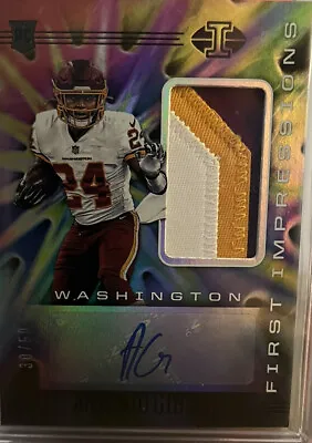 Antonio Gibson 2020 Panini Illusions RPA First Impressions RC #30/50 Washington • $39.99