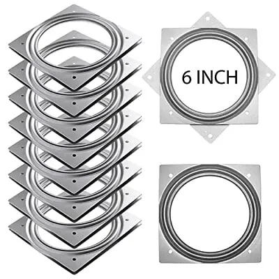 8 Pack Lazy Susan Hardware 6 Inch Silver Lazy Susan Turntable Bearing 5/16  T... • $31.37