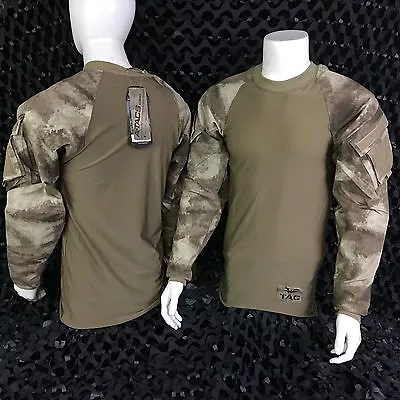 NEW Valken V-Tac ZULU Combat Shirt Paintball Jersey - ATACS-AU Camo - Small • $69.95