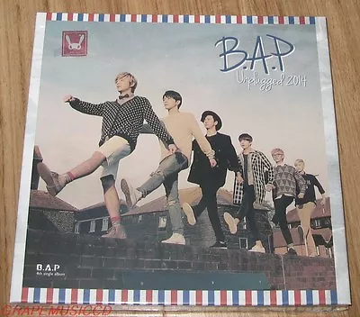 B.A.P Unplugged 2014 4th Single Album BAP K-POP CD + PHOTOCARD & FOLDED POSTER • $11.99