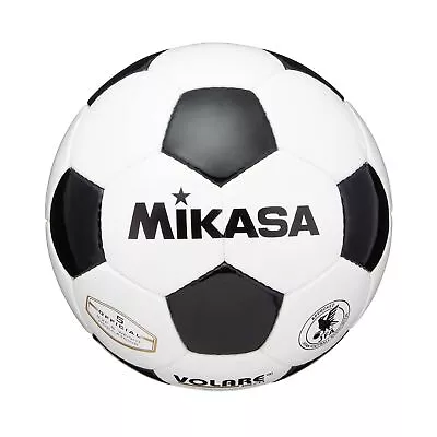 Mikasa Official SVC50VL-WBK Football Ball Soccer No.5 White/Black PU Leather NEW • $66.34