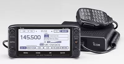 ICOM ID-5100A Deluxe Touchscreen 2m/70cm 50W Mobile W/D-STAR/GPS -Icom Dealer- • $539.95