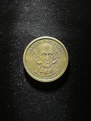 Presidential Dollar Coin 2008 P Mint 8th President Martin Van Buren. • $1200