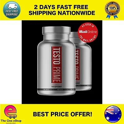 $149.99 • Buy Official Testoprime Men (120 Capsules) New Free Fast Shipping.