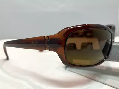 Maui Jim Lagoon Mj 189-26 Gloss Brown With Hcl Bronze Polarized Sunglasses New • $150