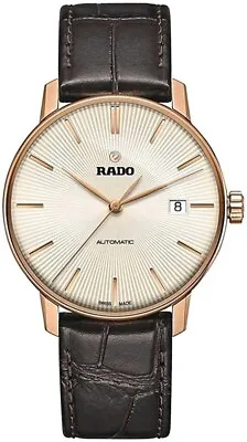 Rado Coupole Classic Automatic Rose Gold Stainless Steel Men's Watch R22861115 • $699.95