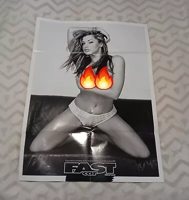 Max Power / Fast Car Magazine POSTER Louise Glover Huge Sexy Very Rare • £19.99