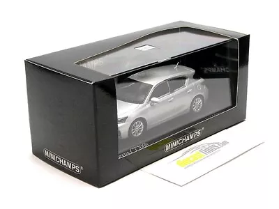 Lexus CT200h 2011 Silver Metallic 1/43 Minichamps MINT! Wrong Base! • $80.69