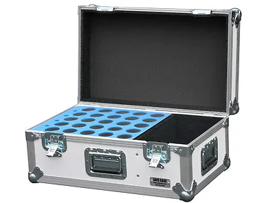 ATA Microphone Case Holds 29 Mics Mics With Storage! • $314.10