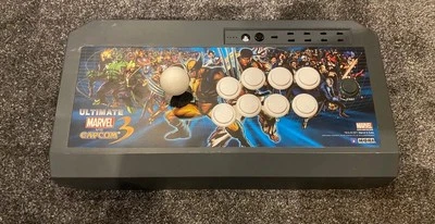 Hori Fighting Stick 2 Sony PS1 TESTED AS IS Read Description