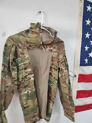 Small  MILITARY MASSIF MULTICAM FR ARMY COMBAT SHIRT MENS FLAME RESISTANT Zipper • $40.99