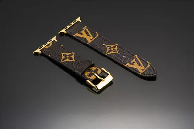$24.29 • Buy Luxury Leather Watch Band Strap For Apple Watch Series 8/7/6/5/4 45mm 44mm 49mm