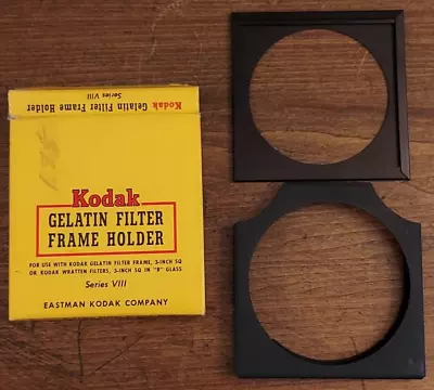 $19.99 • Buy Kodak Series 8 Gelatin Filter Frame Holder NEW NOS Wratten