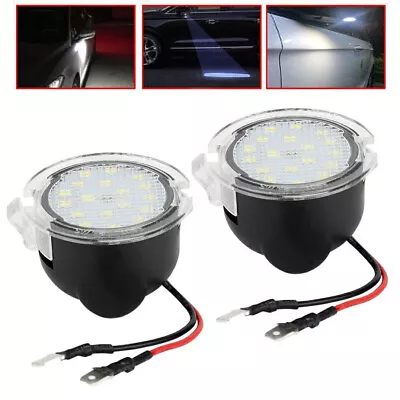 LED Side Puddle Mirror Light Kit For Ford Explorer F-150 Expedition Edge Taurus • $11.79