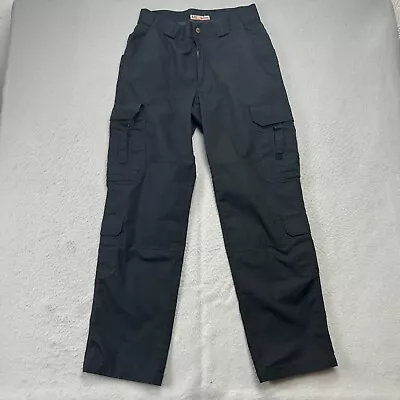 5.11 Tactical Pants Mens 30x32* Black Taclite EMS Cargo Ripstop Workwear Utility • $21.54