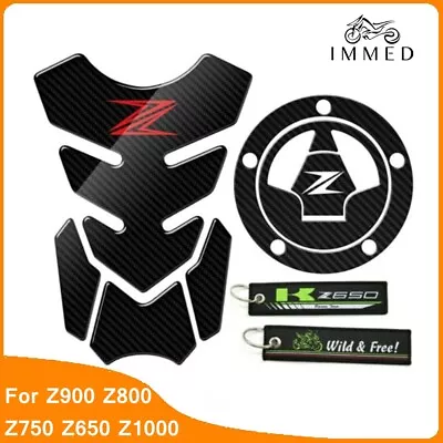 Tank Pad Protector Decal Stickers Case For KAWASAKI Z1000 Z650 Z750 Z800 Z900 • $31.01