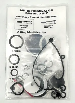 Mares MR12 SCUBA Regulator Service Kit For I & II Only • $36