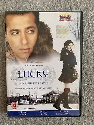 Lucky (no Time For Love) DVD Salman Khan Sneha Ullal Eros International Film. • £7.99