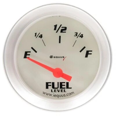 $40.99 • Buy EQUUS 8000 Series 2  Fuel Level Gauge (AMC & SW) 240-33 Ohm 90 Deg Sweep E8363