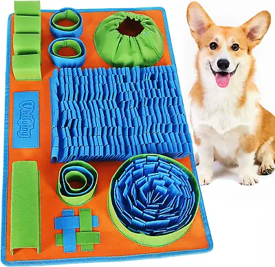 Vivifying Snuffle Mat For Dogs Interactive Feeding Game For Boredom And Mental  • £27.40