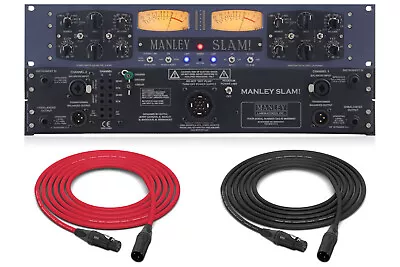 Manley SLAM! | Stereo Limiter + Mic Pre (Mastering Version) • $10499