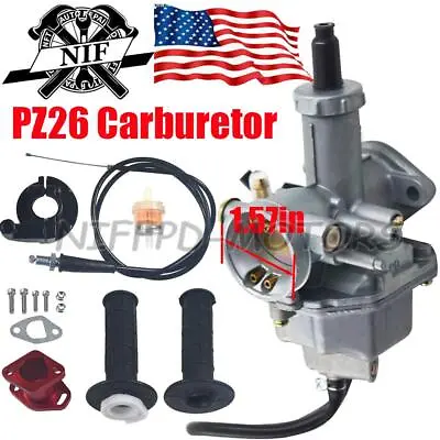 NEW Carburetor For 1984-2003 Honda XR100 XR100R CB125 TRX250 Dirt Bike Carb PZ26 • $31.49