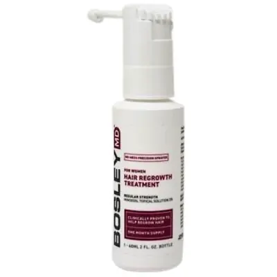 Bosley Hair Regrowth Treatment Minoxidil Solution 2% For Women-One Month Supply • $9.95