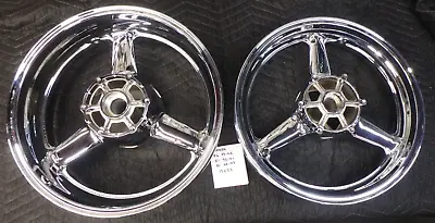 Yamaha R6 / R1  Chrome Plated Factory Wheel Set - Outright Sale • $1349.99