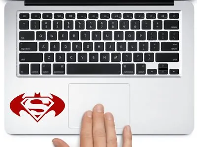 Batman Vs Superman Logo Symbol Trackpad Laptop Macbook Mac Air Toolbox Decal • $8.99